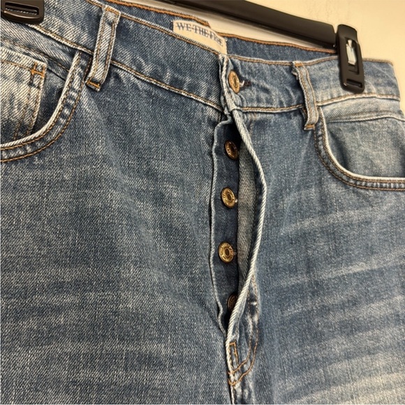 Free People. We The Free. Serafin Mid Rise Slim Bootcut Jeans. Size 30. - Picture 7 of 14